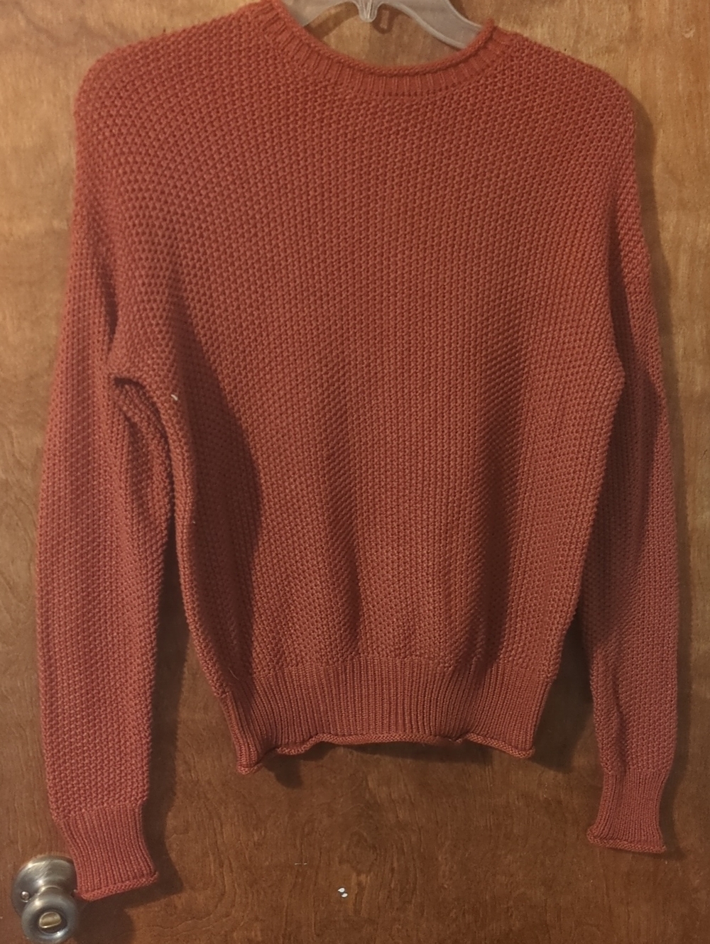 Jessica Simpson Women's Scoopneck Sweater in Rust